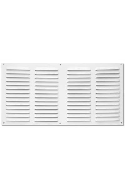 Rejilla  aluminio 200x400 mm / blanco