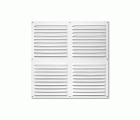 Rejilla  aluminio 300x300 mm / blanco