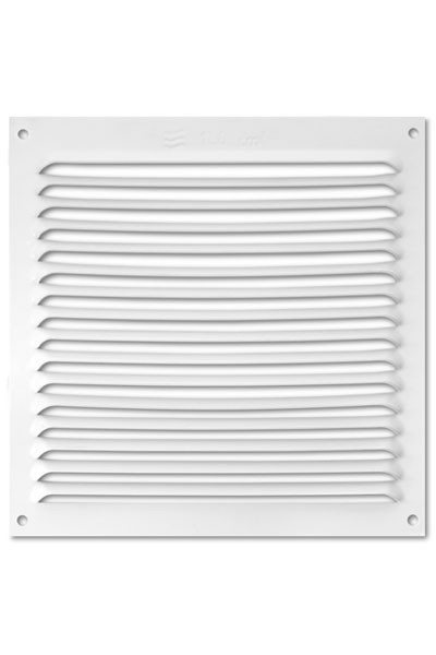 Rejilla  aluminio 170x170 mm / blanco