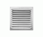 Rejilla  aluminio 150x150 mm / natural