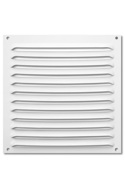 Rejilla  aluminio 170x170 mm / blanco