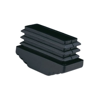 Contera interior 20x50 mm para escalera / negro