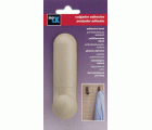 Colgador adhesivo \"J\" / beige satinado
