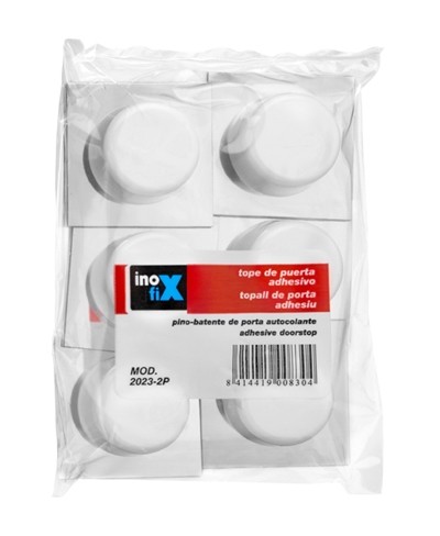 Tope adhesivo / blanco