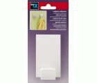 Colgador adhesivo / blanco