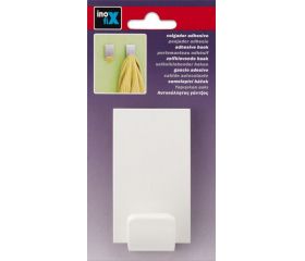Colgador adhesivo / blanco
