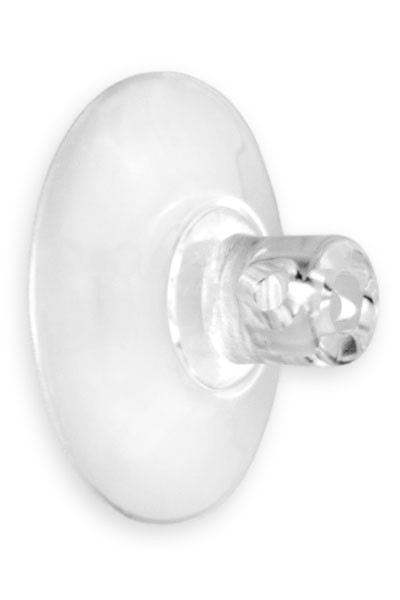 Ventosa Ø 45 mm sin gancho / transparente