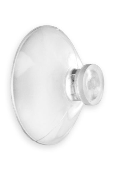 Ventosa Ø 42 mm sin gancho / transparente