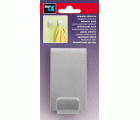 Colgador adhesivo / gris claro