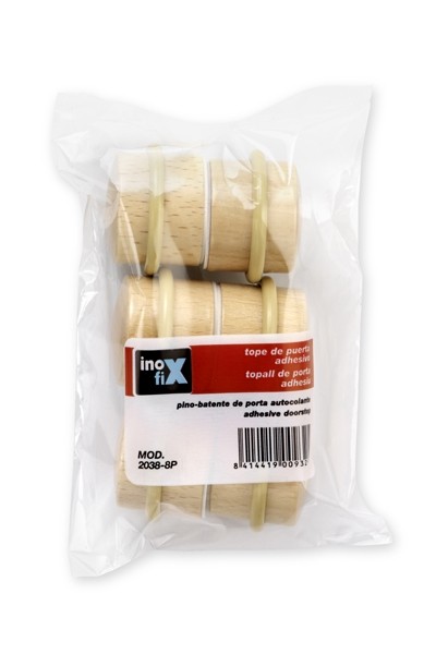 Tope madera  adhesivo / haya