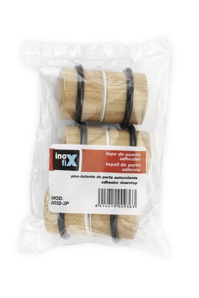 Tope madera  adhesivo / roble