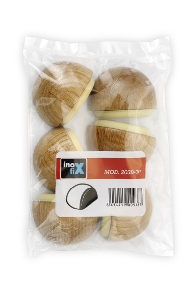 Tope madera adhesivo / roble