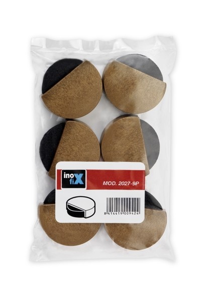 Tope adhesivo silencioso / madera