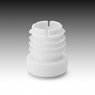 Contera redonda interior Ø 22 mm / blanco