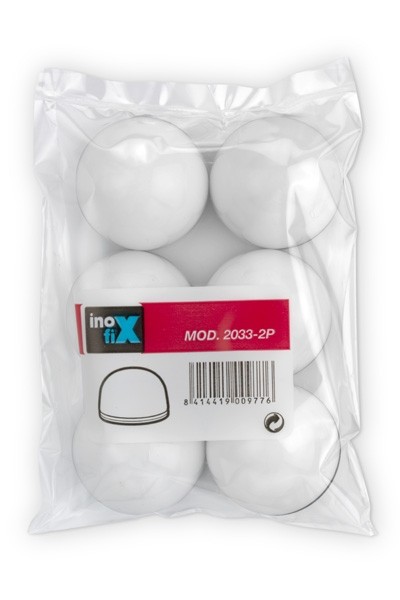 Tope flexible  adhesivo / blanco