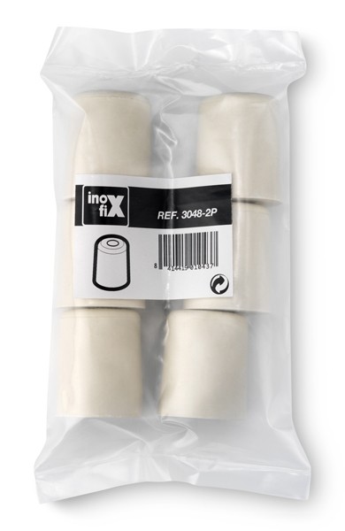 Tope mediano caucho / marfil