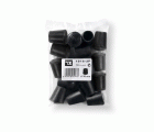 Contera exterior goma Ø 16 mm / negro