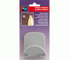 Colgador adhesivo arco / gris claro