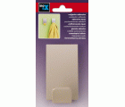 Colgador adhesivo / beige satinado