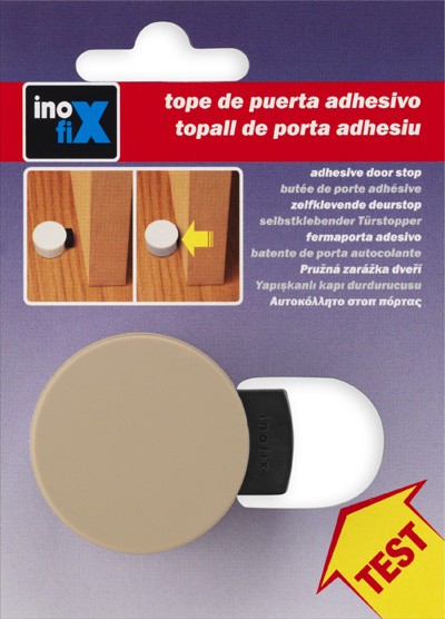 Tope amortiguador adhesivo / beige