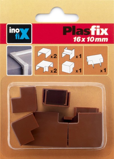 Accesorios surtidos canaleta 16 x 10 mm / sapelly