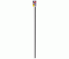 Burlete para puerta adhesivo 1000 mm con cepillo / blanco