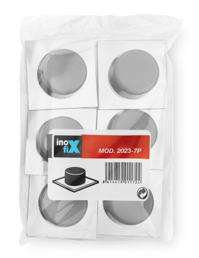 Tope adhesivo / gris