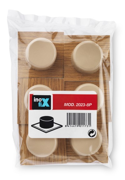 Tope adhesivo / parquet beige