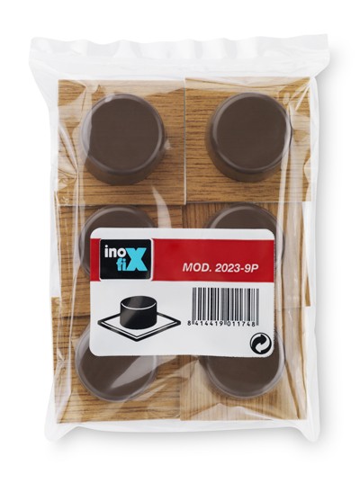 Tope adhesivo / parquet marrón