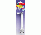 Aireador con tubo flexible con rosca / cromo-blanco