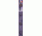 Colgador fresno 4 pomos con textura / lila