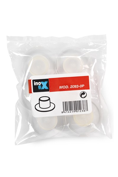 Tope de puerta adhesivo cilindro / transparente