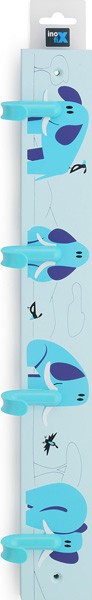 Colgador múltiple infantil / Elefante azul