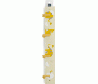 Colgador múltiple infantil / Dino amarillo