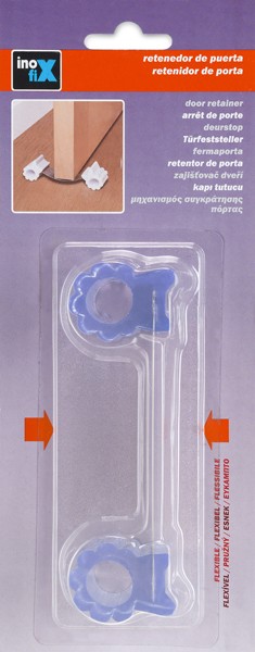 Retenedor de puerta flexible / transparente