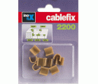 Enlace recto para cablefix 2200 / beige