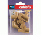 Enlaces surtidos para cablefix 2201 / beige