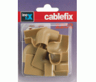 Enlaces surtidos para cablefix 2202 / beige