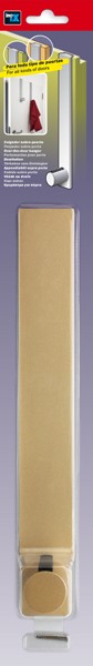 Colgador sobrepuerta universal / oro mate