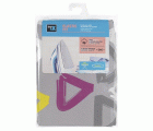 Funda plancha ELASTIC FIT 135x50cm. / triángulos
