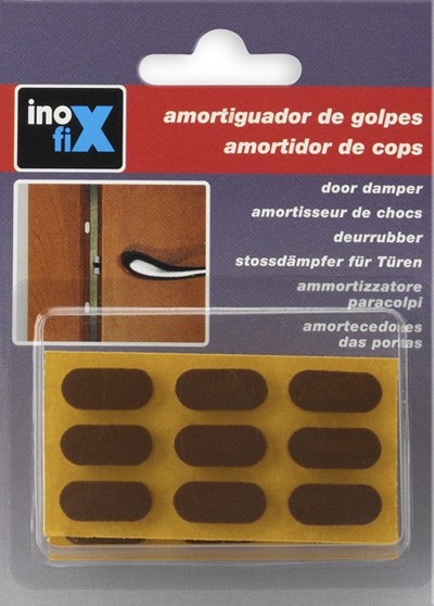 Amortiguador adhesivo / marrón