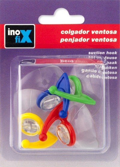 Colgador ventosa Ø 33 mm / surtido