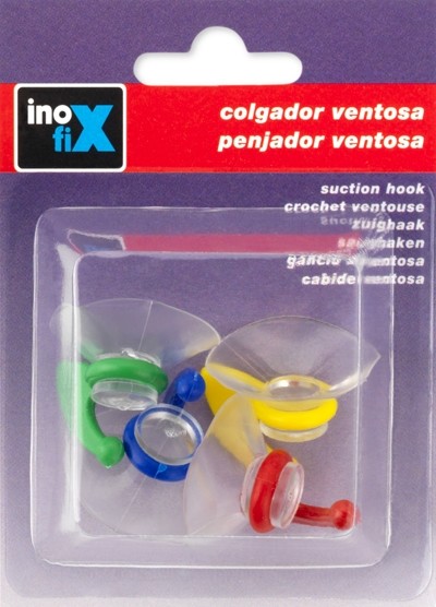 Colgador ventosa Ø 42 mm / surtido
