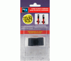Colgador removible para escobas / blanco
