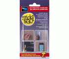 Placa de gel adherente reutilizable 80x60 mm. / transparente