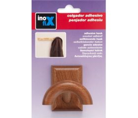 Colgador adhesivo madera / sapelly