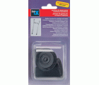 Contera exterior goma Ø 17mm. con arandela para muletas / negro