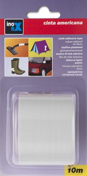 Cinta americana 50 mm x 10 m / blanco