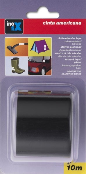 Cinta americana 50 mm x 10 m / negro