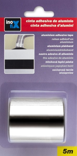 Cinta aluminio 50 mm x 5 m / aluminio